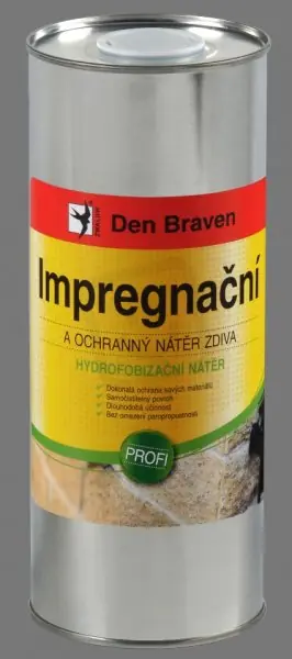 Dokud Zásoby Vydrží Impreg. a ochr. nátěr zdiva 1L PROFI DEN BRAVEN CH00031