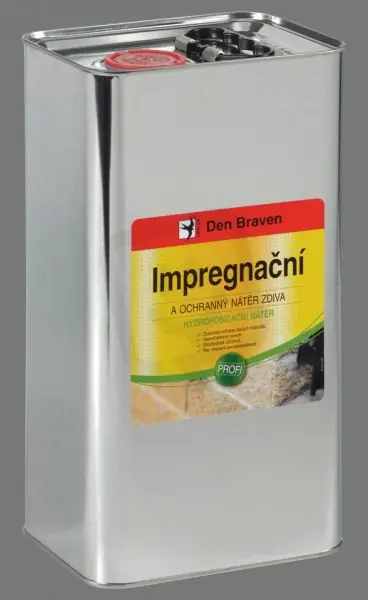 Jen Po Omezenou Doba Impreg. a ochr. nátěr zdiva 5L PROFI DEN BRAVEN CH00032