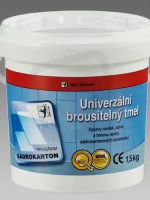Tovární Cena Univerzální brousitelný tmel 5 kg RL DEN BRAVEN 00403RL