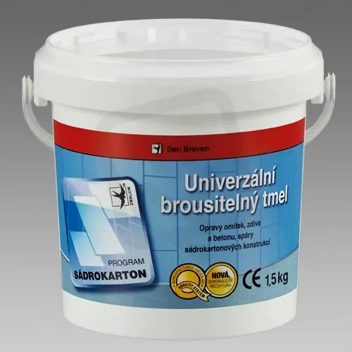 Tovární Cena Univerzální brousitelný tmel 5 kg RL DEN BRAVEN 00403RL