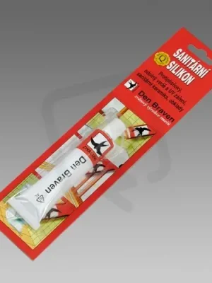 Sanitární silikon 23ml bílá RL DEN BRAVEN 35000TU Vysoce Kvalitní