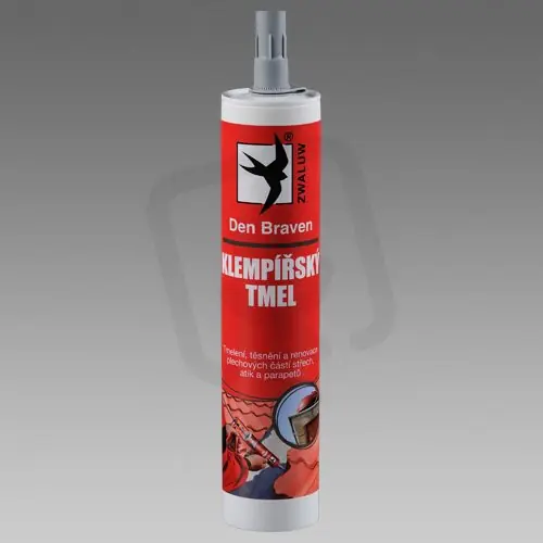 Zlevněný Klempířský a karosářský tmel 280ml černý DEN BRAVEN 201025RL