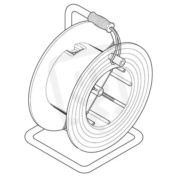 Must-Have Prázdný kabelový buben ROLLER 330 standardní SCAME SC92062