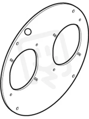 Čelo ke kabelovému bubnu ROLLER 330 2x 16A/400V(2x 230V) SCAME SC92081 Nízká Cena