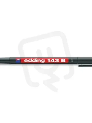Akční Nabídka Permanentní pero se seříznutým hrotem 1,0mm/barva černá EDDING 143 B černá