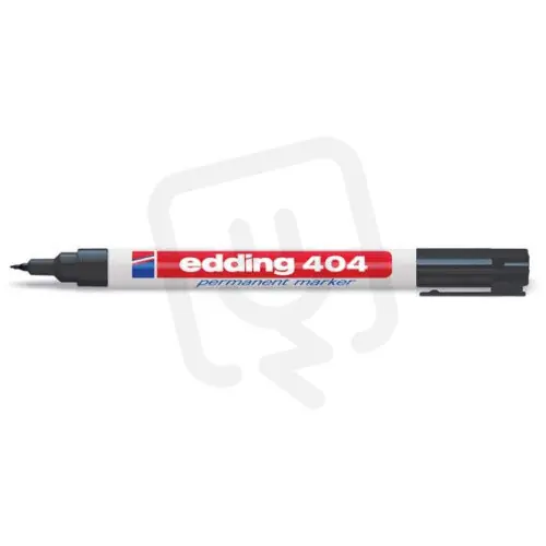Značkový Permanentní pero s kulatým hrotem 0,75mm/barva černá EDDING 404 černá