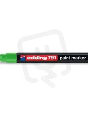 Nejlepší Volba EDDING 791 zelená Permanentní pero s kulatým hrotem 1-2mm / barva zelená