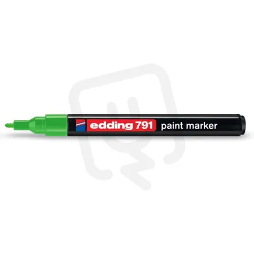 Nejlepší Volba EDDING 791 zelená Permanentní pero s kulatým hrotem 1-2mm / barva zelená