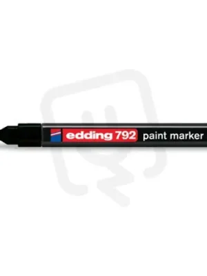 EDDING 792 černá Permanentní pero s kulatým hrotem 0,8mm/černá(EDDING 780 černá) Nakupujte Hned