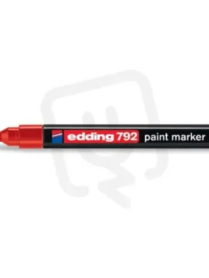 EDDING 792 rudá Permanentní pero s kulatým hrotem 0,8mm / barva rudá Akce