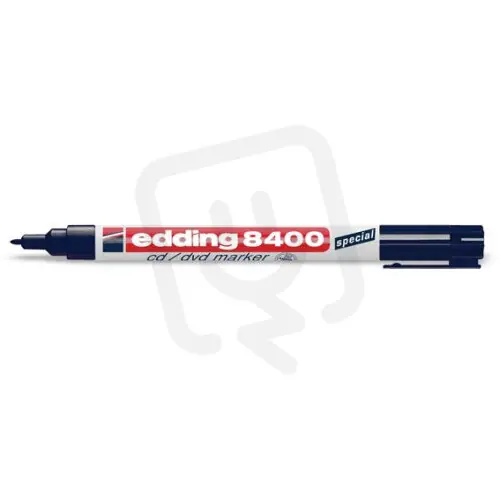 Poslední Šance EDDING 8400 černá Permanentní pero na CD,DVD s kulatým hrotem 0,5-1,0mm/černá