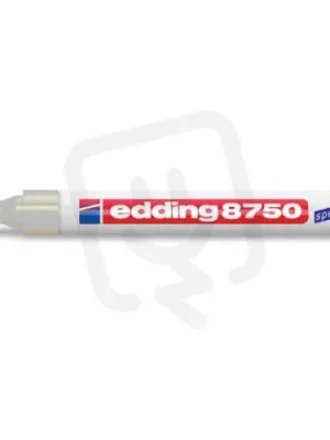 Sezónní Sleva EDDING 8750 bílá Permanentní pero s kulatým hrotem 2-4mm / barva bílá