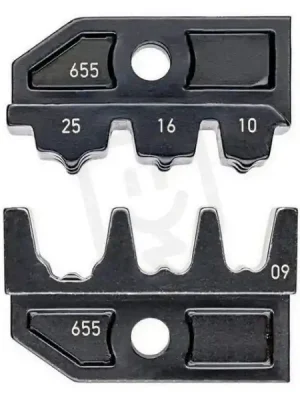 KNIPEX 974909 čelisti k LK1 na dutinky, pro průřezy 10-25mm2 dle UL C1-D 1025 Rychlé Dodání