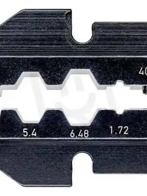 Aktuální KNIPEX 974940 čelisti k LK1 na koaxiální koncovky RG 58, 59, 62, 71, 223 C1-X 1