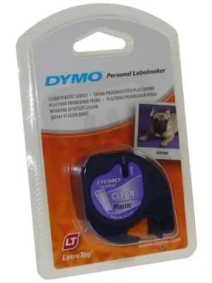 Koupit Online S0721540 12268 DYMO páska LETRA TAG plastová šíře 12mm/návin 4m,pro LetraTag