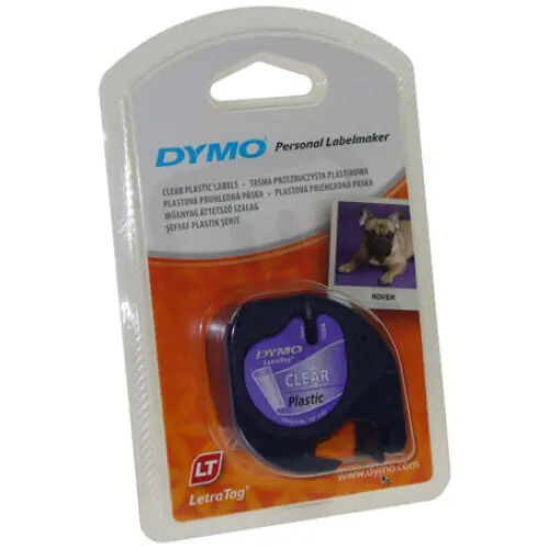 Koupit Online S0721540 12268 DYMO páska LETRA TAG plastová šíře 12mm/návin 4m,pro LetraTag