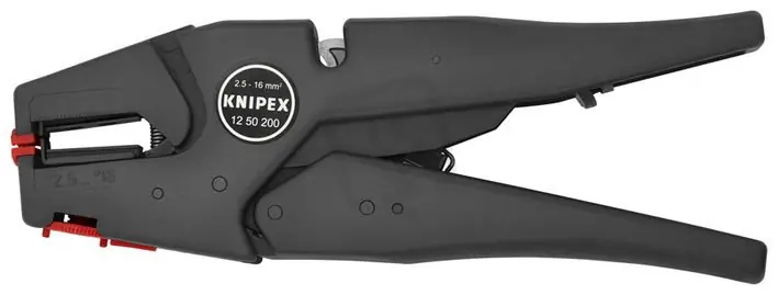 Omezená Nabídka KNIPEX 1250200 odizolovací kleště profesionální pro průřezy 2,5-16mm2 SCORA 16