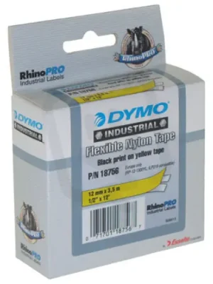 Výprodej S0718080 18490,18756 DYMO páska RHINO flexibilní nylonová šíře 12mm
