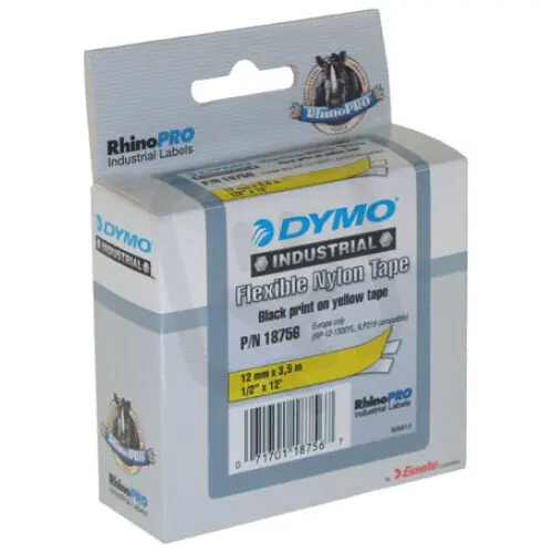 Výprodej S0718080 18490,18756 DYMO páska RHINO flexibilní nylonová šíře 12mm