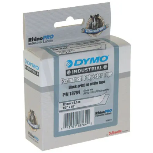 S0718210 18483,18764 DYMO páska RHINO permanentní polyesterová šíře 12mm Pouze Dnes