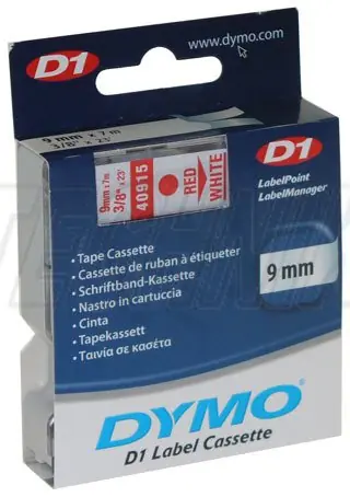 Top Prodej S0720700 40915 DYMO páska D1 samolepicí plastová 9mm