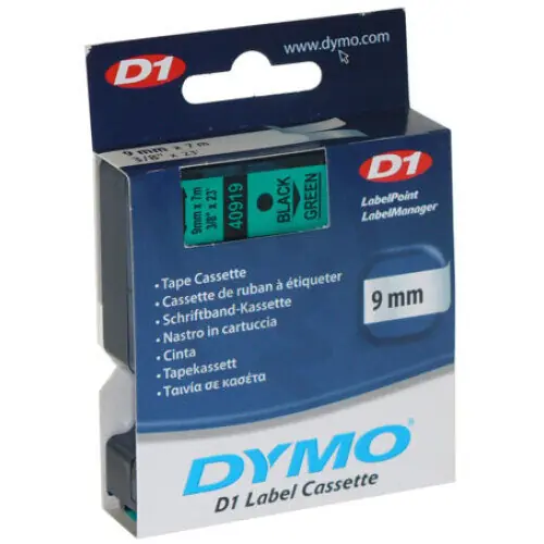 S0720740 40919 DYMO páska D1 samolepicí plastová 9mm Kup Teď