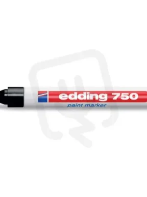 Cenová Bomba EDDING 750 černá Permanentní pero s kulatým hrotem 2-4mm / barva černá