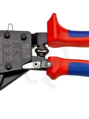 Autentický KNIPEX 9531280 ráčnové nůžky na AL a CU kabely do prům. 52mm/380mm2 280mm/0,9kg