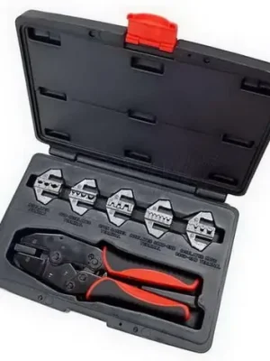 LB-SET 5 Kufřík s lisovacími kleštěmi LK5 a sada zásuvných lisovacích čelistí Pouze Dnes