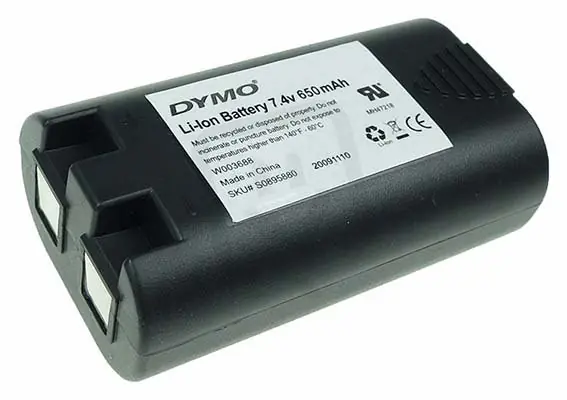 Bezpečná Platba DYMO baterie 1758458 DYMO dobíjecí baterie Li-Ion 7,4V/650mA k tiskárnám