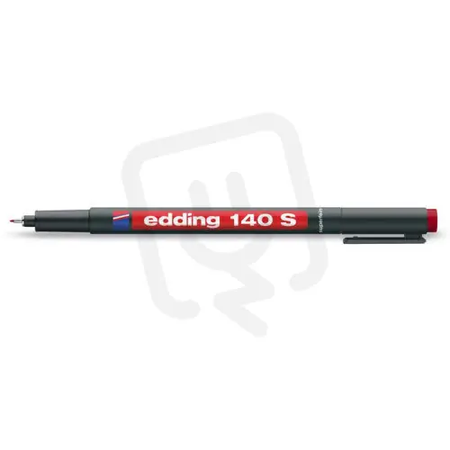 Ověřený Permanentní pero s kulatým hrotem 0,3mm/barva rudá EDDING 140 S