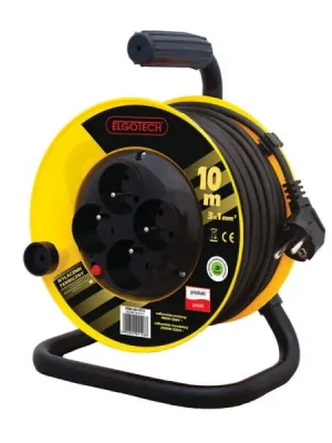Prodlužovací buben PZB1-40-20G 20m 4x zásuvka 230V, H05RR-F 3x1,5 Super Cena