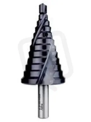 08080 ALFRA vrták stupňovitý pro plech max. 4mm, pro otvory 9-36mm (08001) VS AM Nejprodávanější
