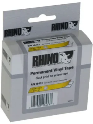 18433 DYMO páska RHINO vinylová šíře 19m Omezená Nabídka