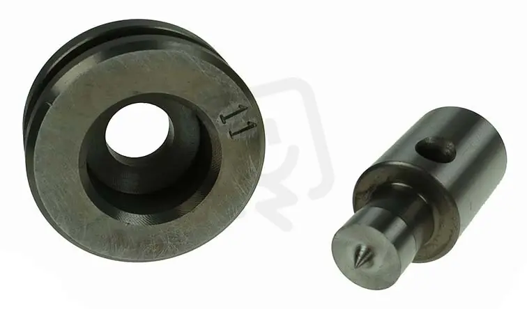 Děrovací čelisti pro průměr 11,0mm k děrovací hlavici DP100Z plus DRT 11,0 Značkový