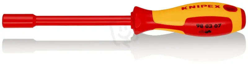 Bezpečná Platba Nástrčkový klíč s rukojetí šroubováku 237 mm KNIPEX 98 03 07