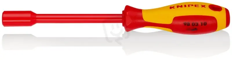 Přímo Od Výrobce Nástrčkový klíč s rukojetí šroubováku 237 mm KNIPEX 98 03 10