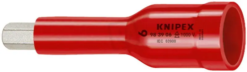 Nasazovací nástrčné klíče na šroubys vnitřním čtyřhranem 3/8‘‘ KNIPEX 98 39 06 Výhodná Nabídka