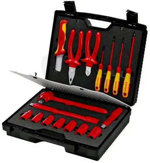 KNIPEX 989911 sada izolovaného nářadí do 1000V, 17 dílů KN 98 99 11 Aktuální