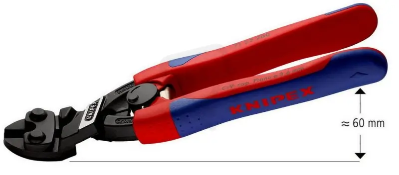 Akční Cena KNIPEX CoBolt Kompaktní pákové kleště 200 mm 71 22 200