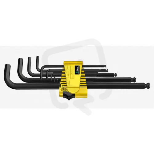 Ověřený Sada 9ks zástrčných klíčů imbus Hex-Plus 950 PKL/13 SZ N WR 021728
