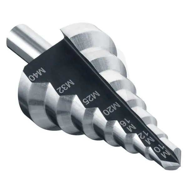 Cenově Výhodný Stupňovitý vrták ( stromeček ) průměr 10-40mm KAISER 1284-32