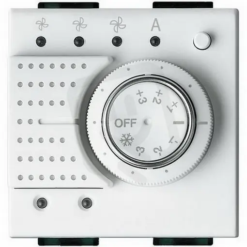 BTICINO LIVINGLIGHT MYHOME TEPLOTNÍ ČIDLO PRO VENTILÁTOR BÍLÁ N4692FAN Rychlé Dodání