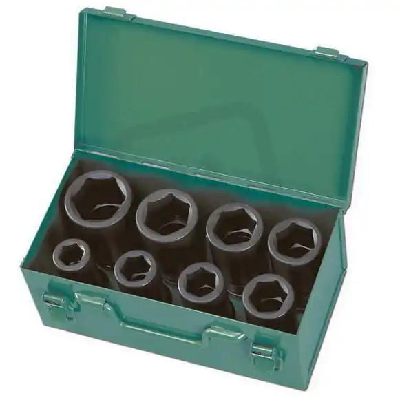 Finální Výprodej Sada průmyslových hlavic 3/4‘‘ prodl. 8dílů 19-22-24-27-30-32-36-41mm H6008L