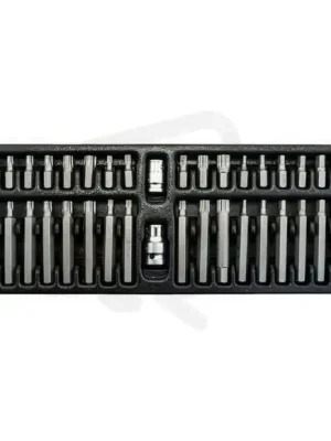 Sada zástrčných hlavic 10mm XZN TRX IMBUS 3/8‘ ‘1/2‘‘ 40 dílů, plastové plato A Speciální Cena