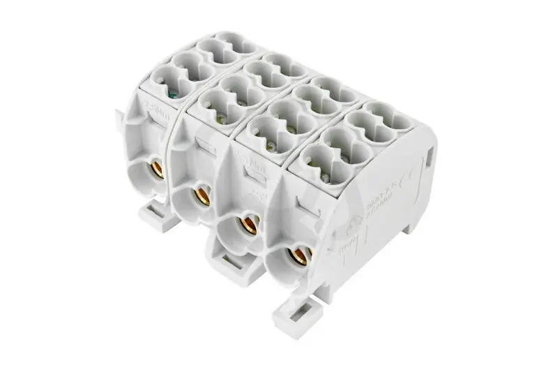Objednat Nyní Rozbočovací svorkovnice HLAK 25//4 C 4L 152A 4pól. CU IP20 šedá na DIN 1004210