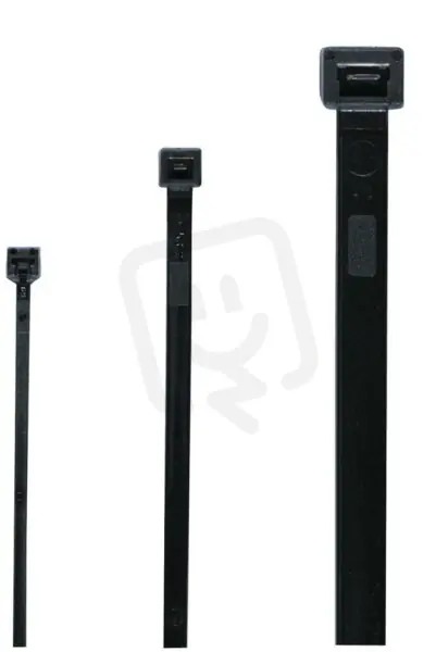 Vázací páska černá UV 250 x 4,5 mm (100 ks) CIMCO 181879 Cenově Výhodný
