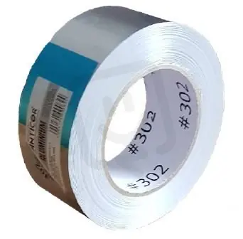 Samolepící hliníková páska ANTICOR 302 Hliník 48mm x 10m Nejprodávanější