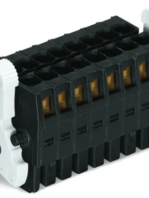 Pružinová svorka, 2řadá CAGE CLAMP 1,5mm2 černá 32pól. WAGO 713-1116/037-000 Kup Teď