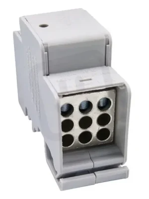 Distribuční blok DTB 120/9x16 šedý ELEKTRO BEČOV UB12016.21 Novinka